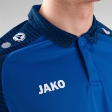 JAKO Sport Polo Performance (Polyester Micro Mesh, breathable, quick-drying) royal blue/marine Men